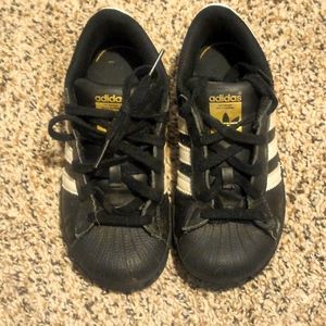 Boys Adidas Superstars